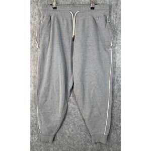 Cotopaxi Mens Gray Striped Jogger Sweatpants Medium Drawstring Comfy